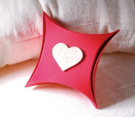 Scatola regalo per San Valentino con cuore