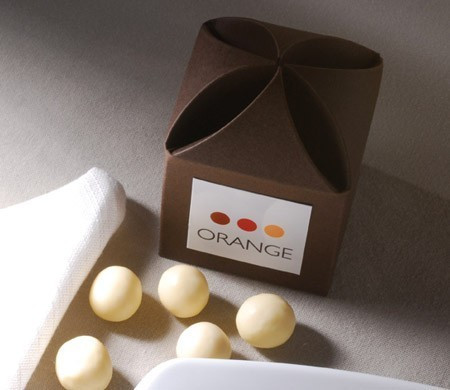 Scatola per omaggio di benvenuto negli hotel