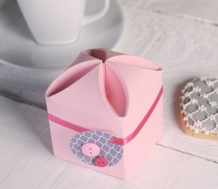 Scatolina regalo rosa per...