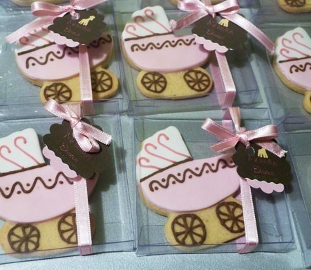 Scatolina per Biscotti con Nastro Baby Shower