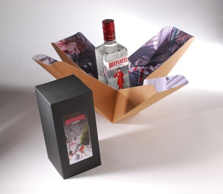 Elegante Scatola regalo Bicolore per Bottiglie Elegante Scatola regalo Bicolore per Bottiglie