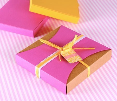 Scatola Regalo con Fascia e Fiocco 
