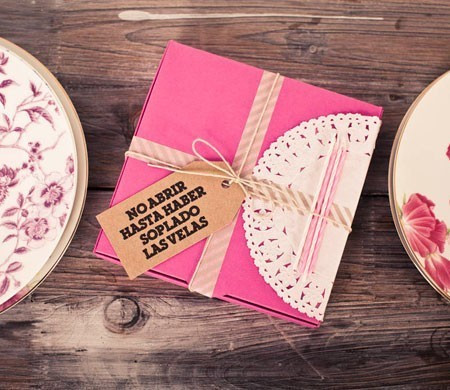 Scatola regalo rosa per...