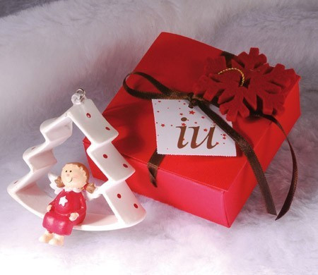 Scatolina per piccoli regali di Natale