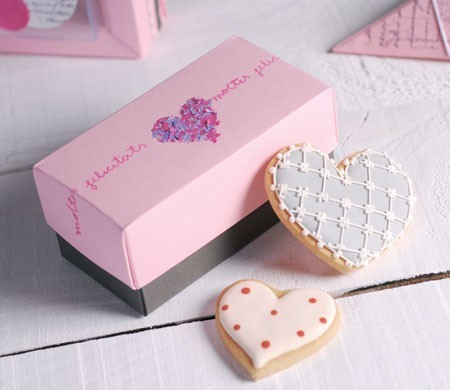 Scatolina per biscotti di nozze 