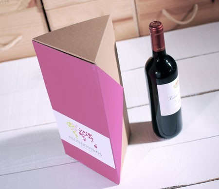 Scatola in cartone per vini 