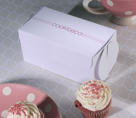 Scatola per cupcake stampata