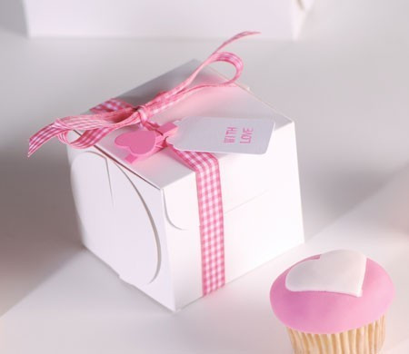 Scatola per una cupcake con...
