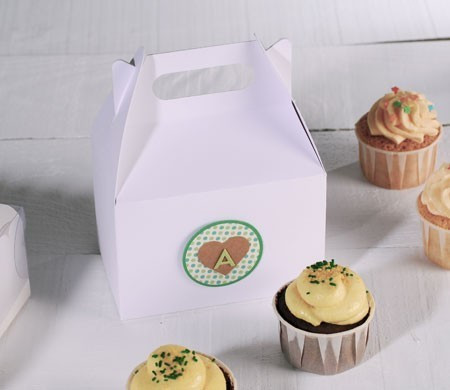 Scatola da pic-nic per una cupcake