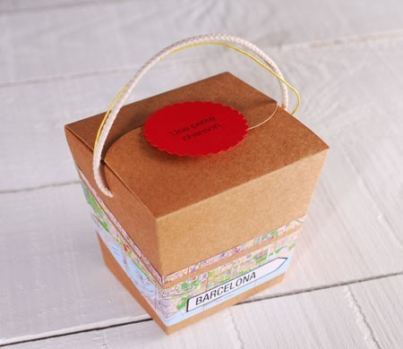 Scatola regalo da spaghetti 