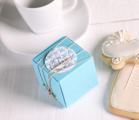 Mini scatolina regalo turchese