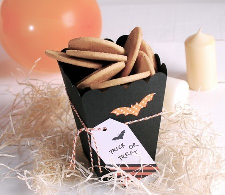 Scatolina per biscotti e caramelle di Halloween
