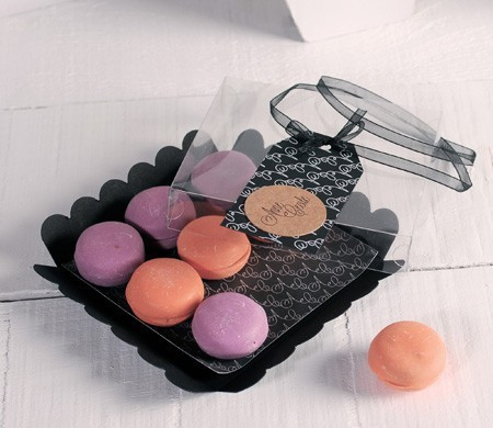 Scatolina nera per macaron
