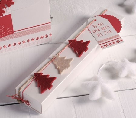 Scatolina bislunga per Natale