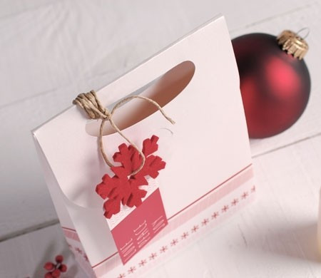 Sacchetto regalo natalizio per negozi Sacchetto regalo natalizio per negozi