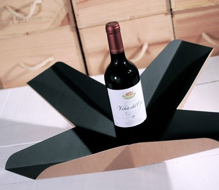Originale scatola regalo per bottiglie 