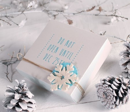 Scatolina personalizzabile per biscotti decorati