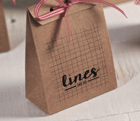 Sacchetto regalo con stampa
