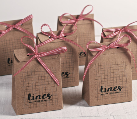 Sacchetto regalo con stampa
