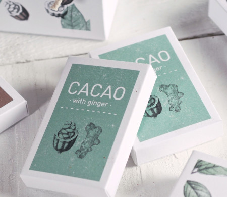 Scatola stampata per cioccolato Scatola stampata per cioccolato