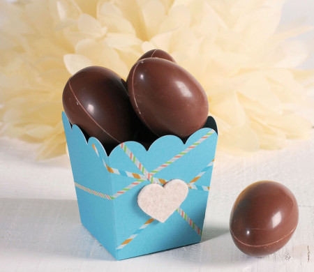 Scatola per uova di cioccolato