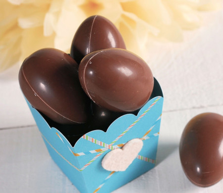 Scatola per uova di cioccolato