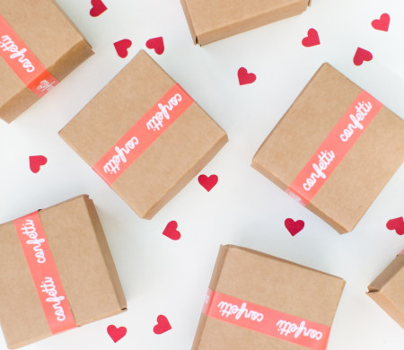 Cajita de bodas para confetti