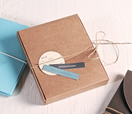 Caja de fotos para Polaroids decorada
