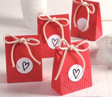 Bustina Rossa con Cuore
