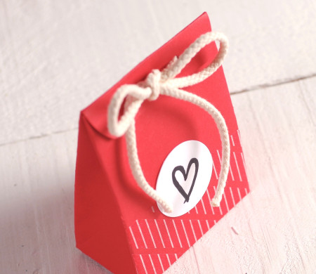 Bustina Rossa con Cuore