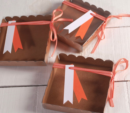 Scatolina Decorata per Biscotti Scatolina Decorata per Biscotti