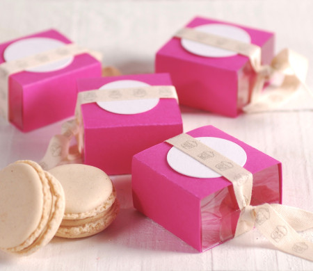 Scatolina Fucsia per Macarons Scatolina Fucsia per Macarons