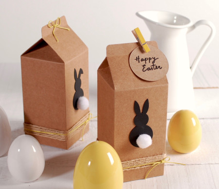 Scatolina Originale Tipo Tetra Pak per Pasqua Scatolina Originale Tipo Tetra Pak per Pasqua