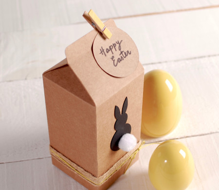 Scatolina Originale Tipo Tetra Pak per Pasqua Scatolina Originale Tipo Tetra Pak per Pasqua