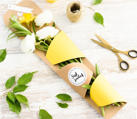Scatola per regalare fiori