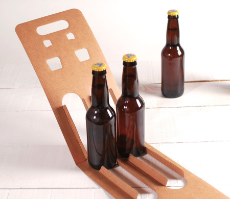 Scatola per birra personalizzabile per due amici Scatola per birra personalizzabile per due amici