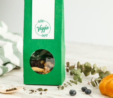 Scatola per alimenti con finestra Scatola per alimenti con finestra