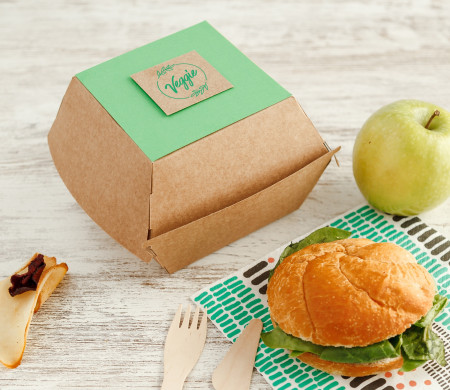 Scatola take away hamburger