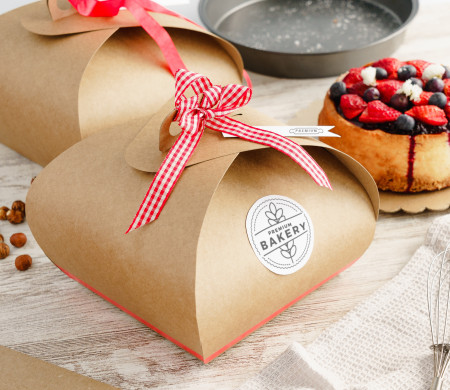 Scatola chiusa per torte