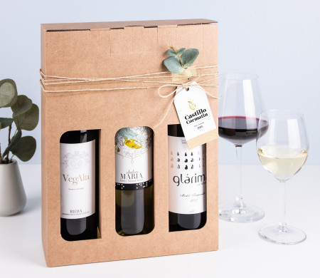 Scatola per pack di vini