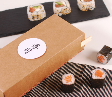 scatola sushi rettangolare