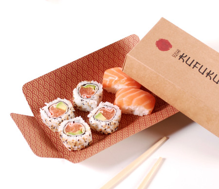 scatola sushi rettangolare