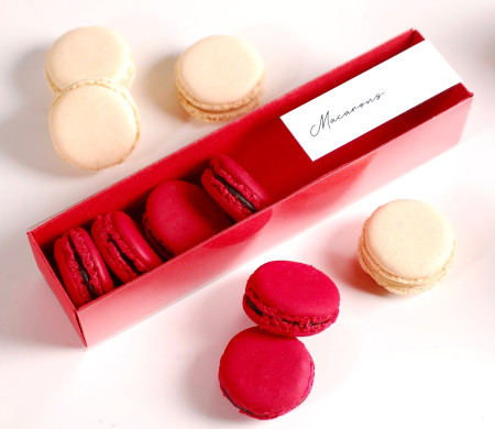 scatola allungata per macaron personalizzata scatola allungata per macaron personalizzata
