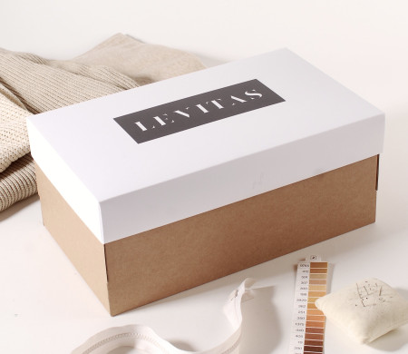 Scatola di cartone Kraft per scarpe, vestiti o accessori