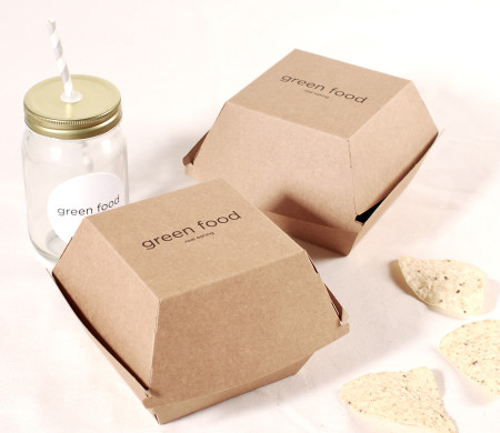 Scatola di hamburger Kraft 