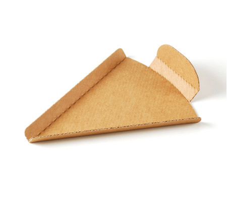 Scatola porzione pizza resistentissima con linguetta per non scottarsi