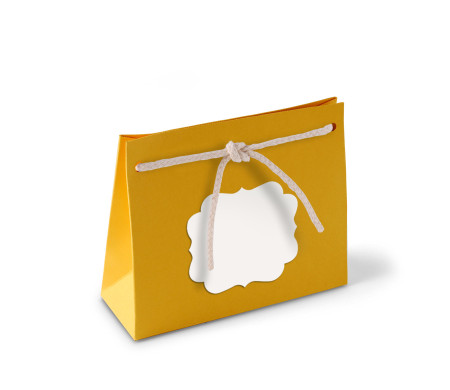 Sacchetto Regalo in Cartone con Cordino Incluso