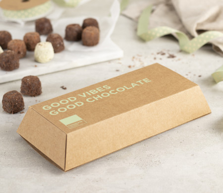 Scatola in Cartone per Bonbon a Forma di Lingotto