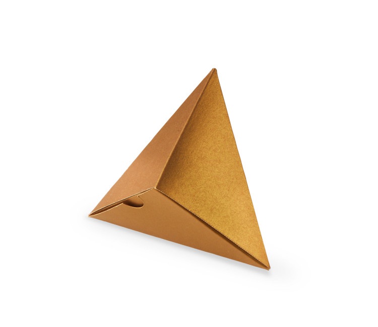 Scatola Regalo Triangolare per Gioielli e Negozi 