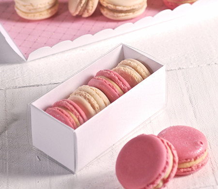 Scatole rettangolari per macaron